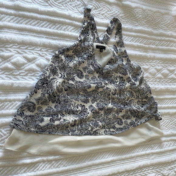 Dynamite two-tiered paisley top - Picture 1 of 4